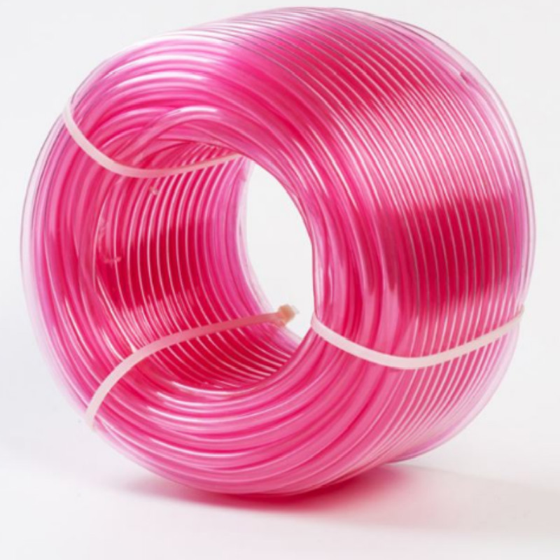 Kleurrijke flexibele zachte kunststof slang PVC doorzichtige slang voor vloeibaar water